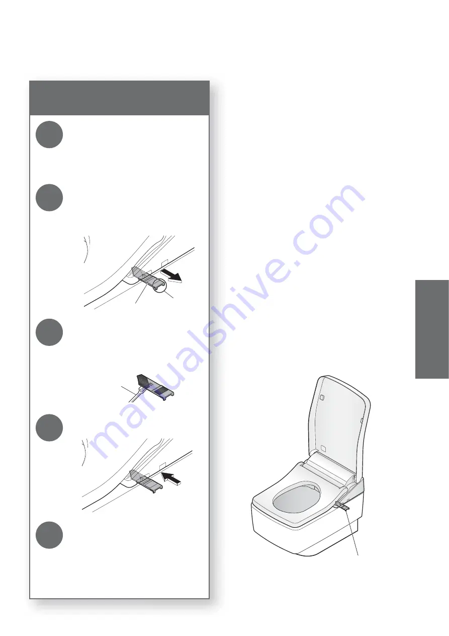 Toto TCF403EG Instruction Manual Download Page 33