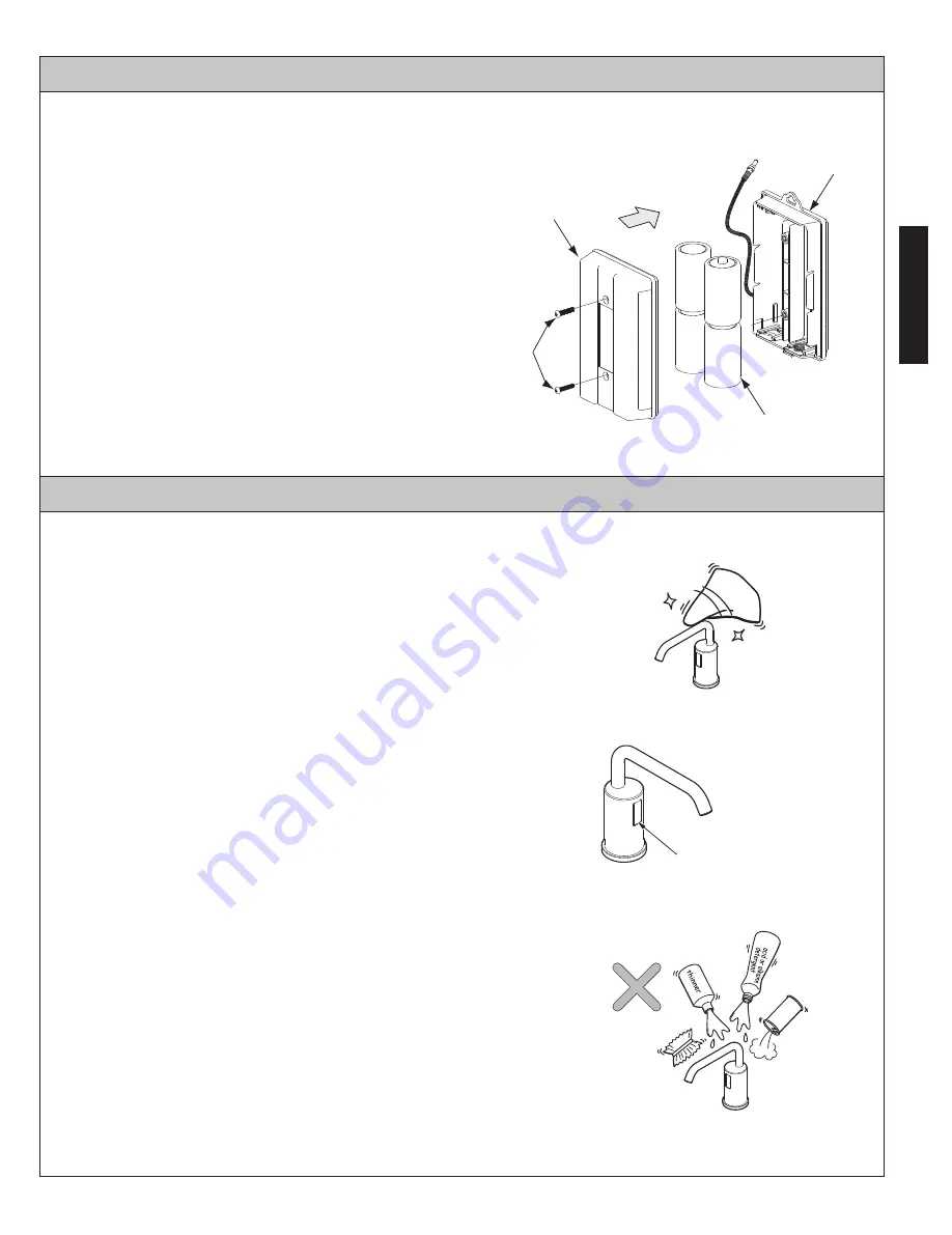 Toto TES100AA Installation And Owner'S Manual Download Page 13