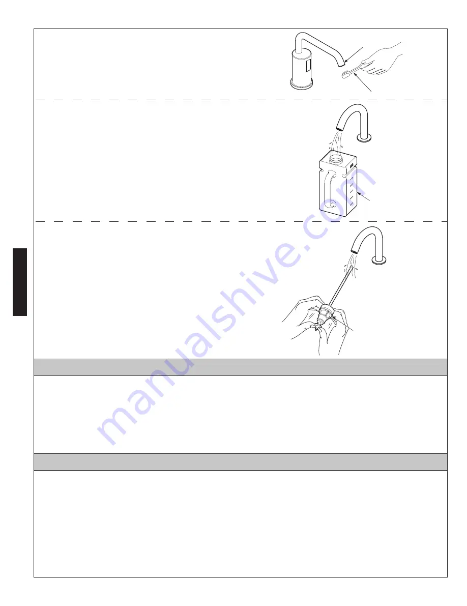 Toto TES100AA Installation And Owner'S Manual Download Page 44