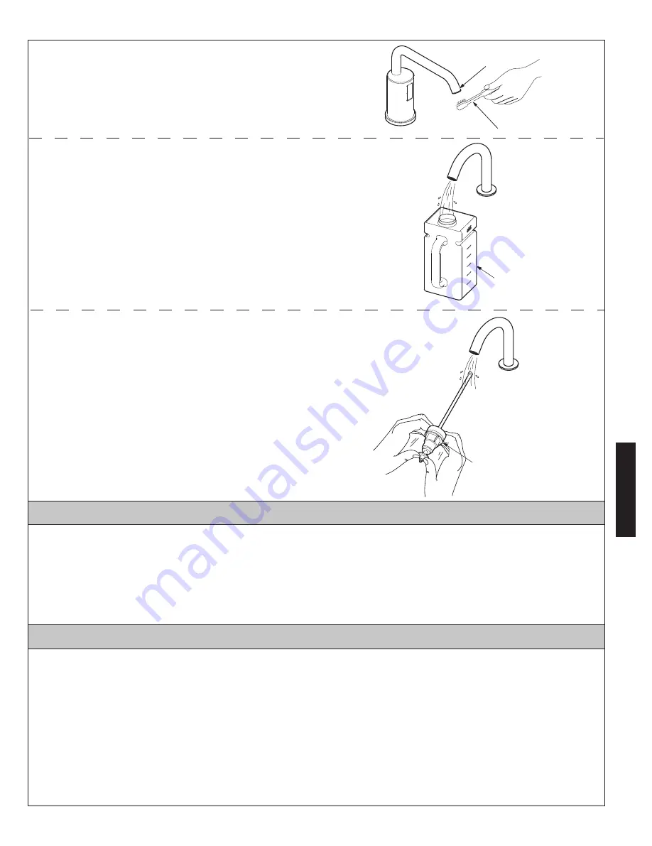 Toto TES100AA Installation And Owner'S Manual Download Page 59