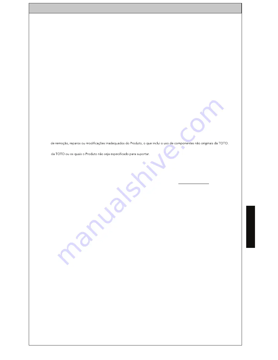 Toto TLP01701U Installation And Owner'S Manual Download Page 57