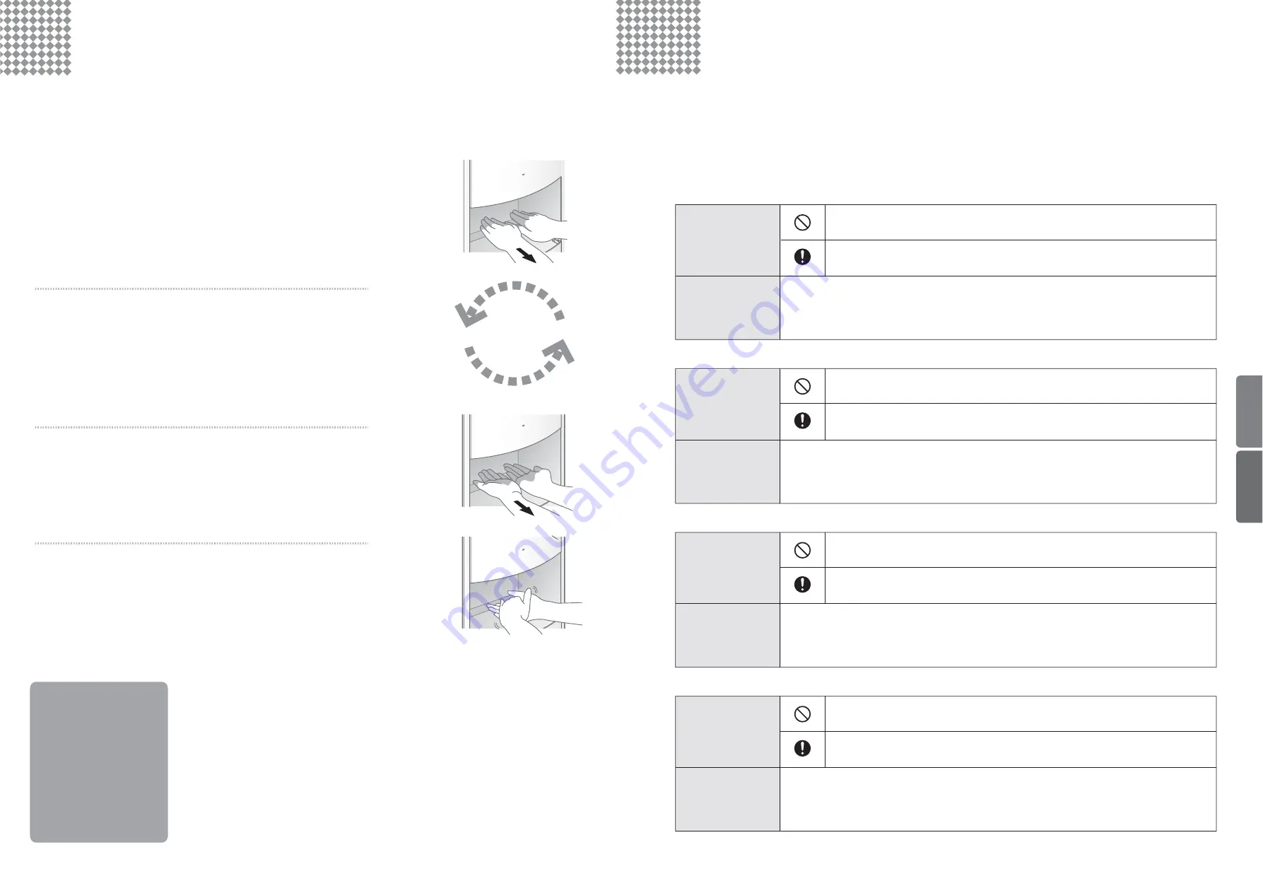 Toto TYC604 Instruction Manual Download Page 4