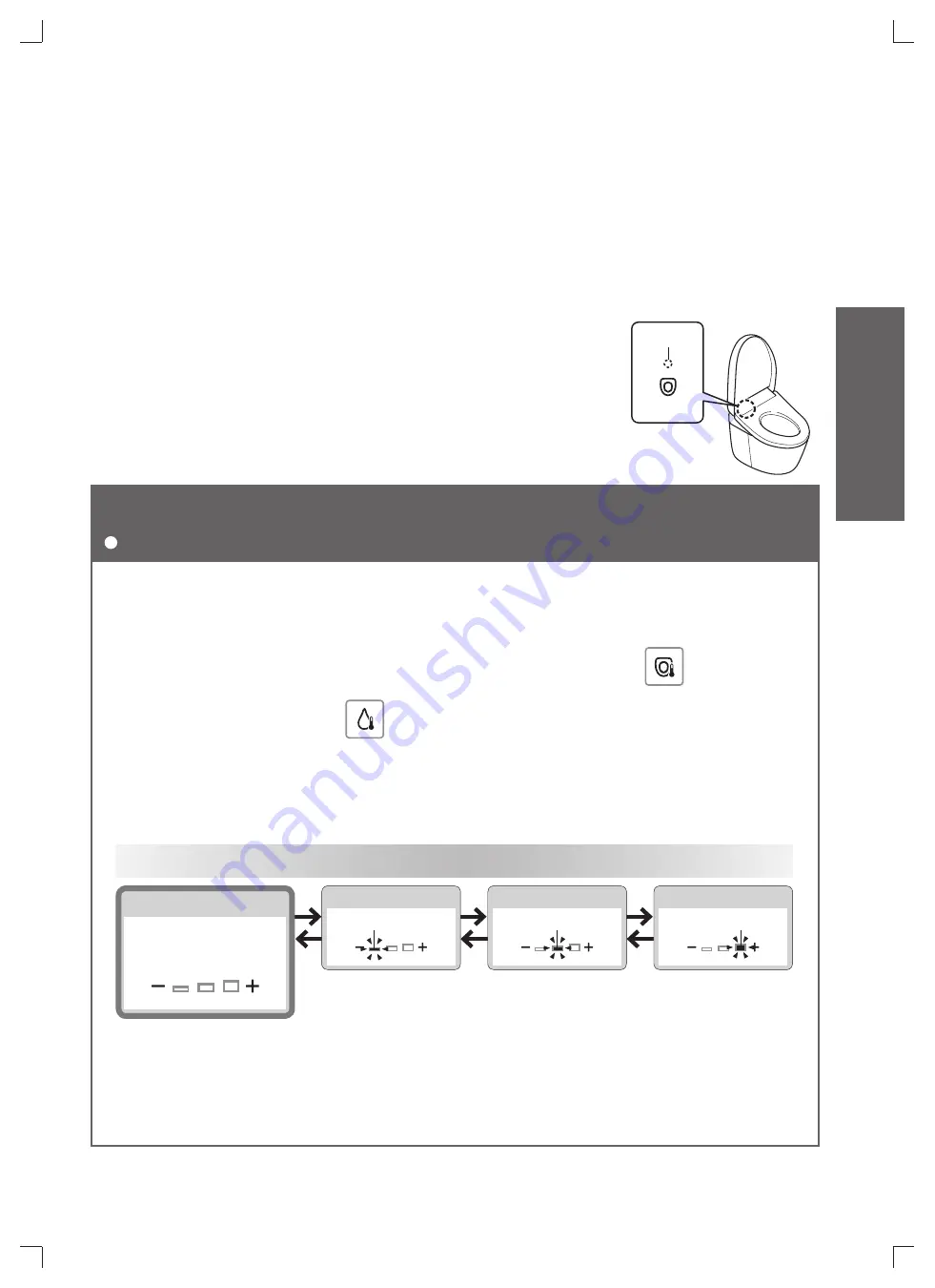 Toto WASHLET MS922CUMFG Instruction Manual Download Page 24