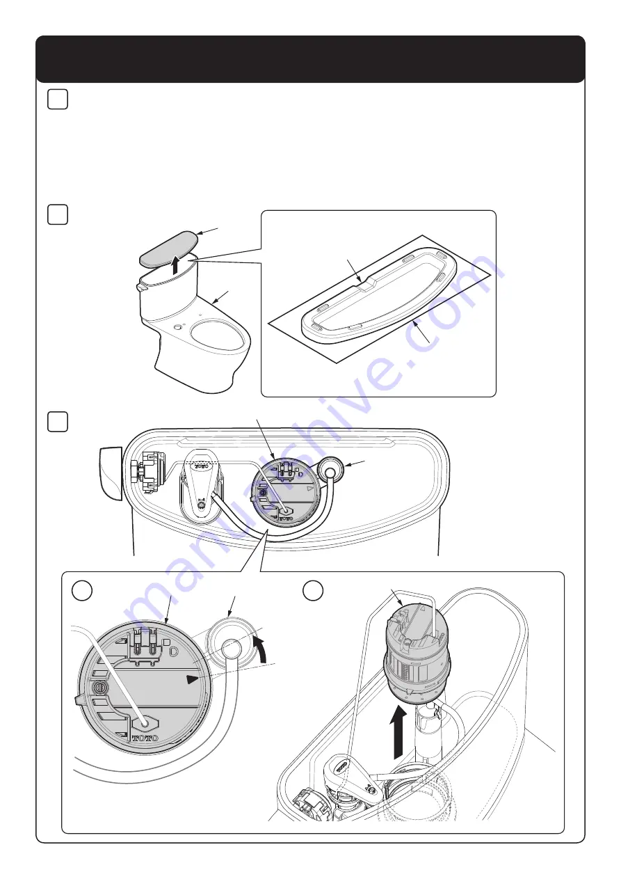 Toto WASHLET+ NEXUS 1G S500E MW4423046CUFGA 01 Series Installation Instructions Manual Download Page 7