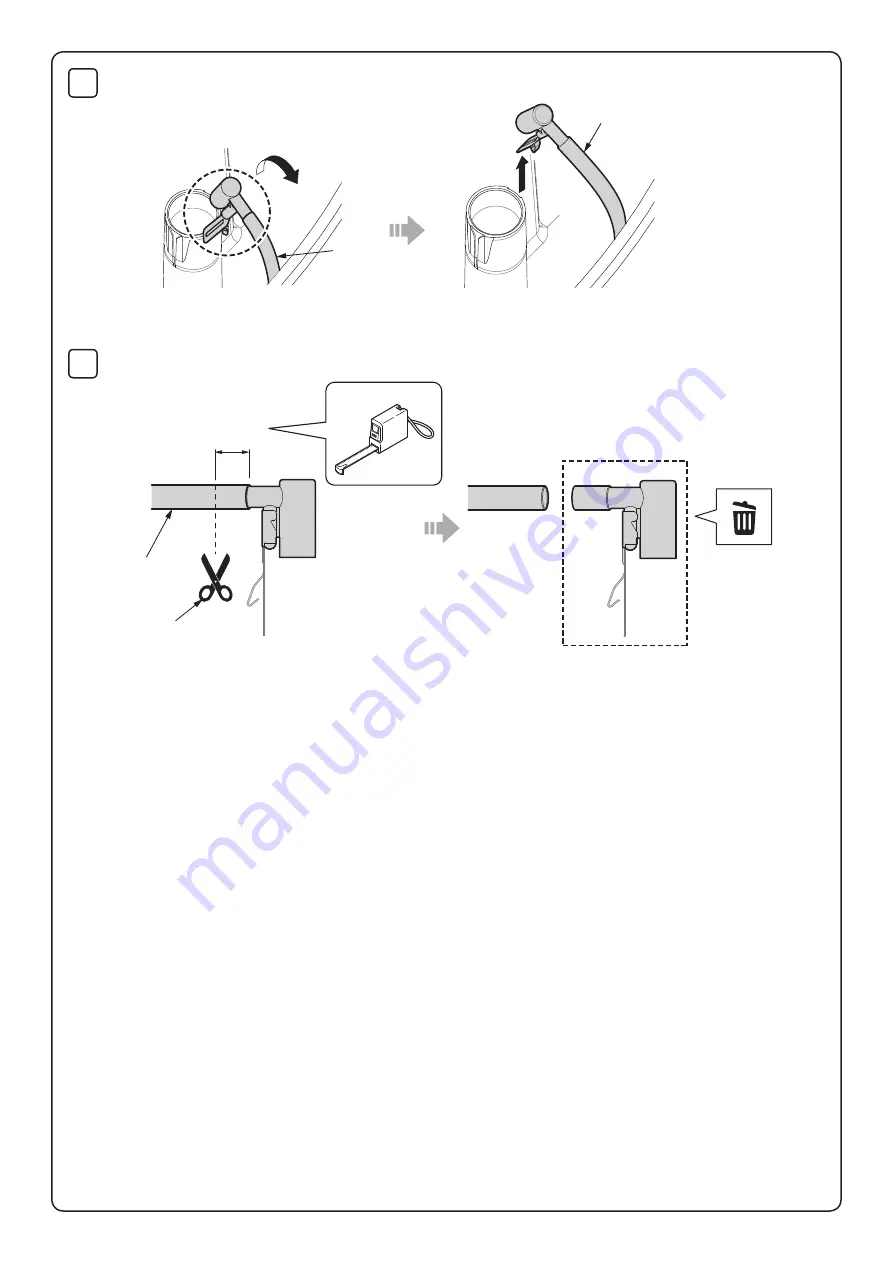 Toto WASHLET+ NEXUS 1G S500E MW4423046CUFGA 01 Series Installation Instructions Manual Download Page 12