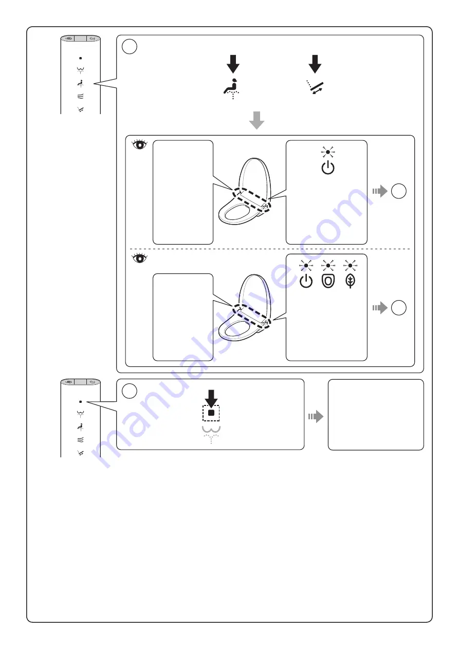 Toto WASHLET+ NEXUS 1G S500E MW4423046CUFGA 01 Series Installation Instructions Manual Download Page 21