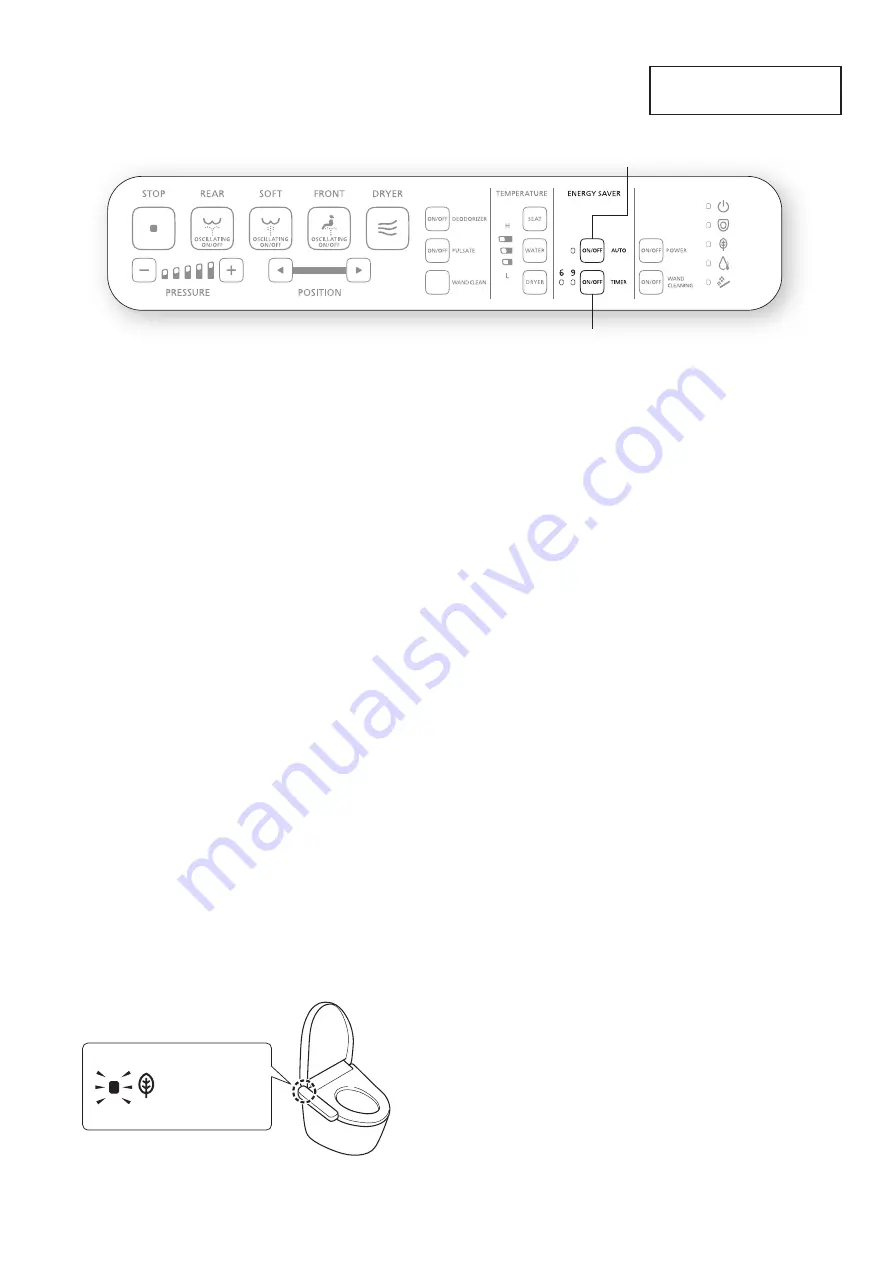 Toto WASHLET SW3074 Скачать руководство пользователя страница 23