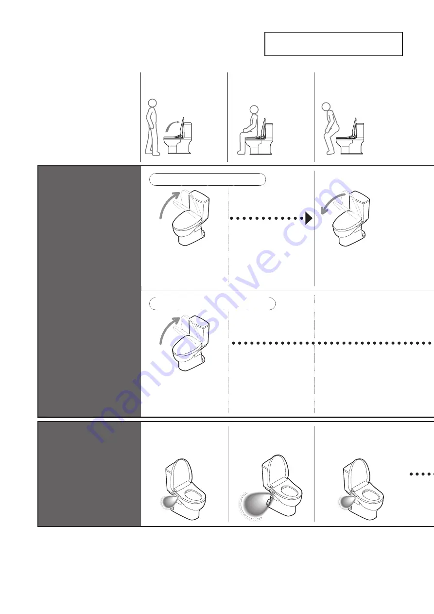 Toto WASHLET SW573 Instruction Manual Download Page 21