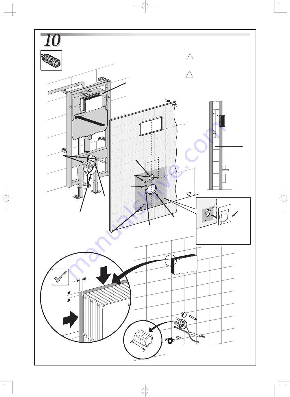 Toto WH172AAT Series Installation Instruction Download Page 15