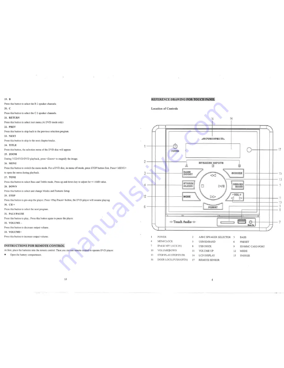 Touch Audio VD-400i Скачать руководство пользователя страница 7