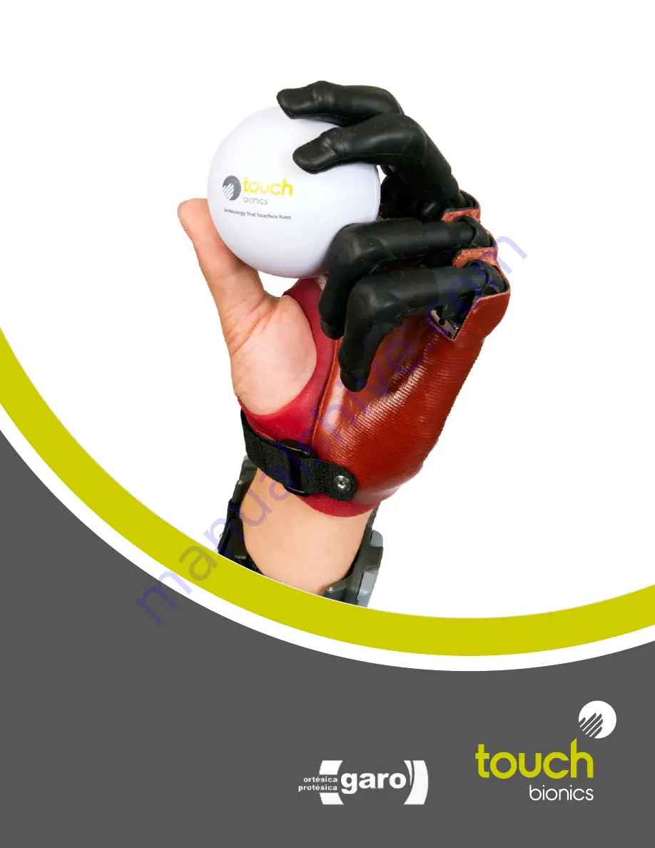 touch bionics i-digits quantum User Manual Download Page 1