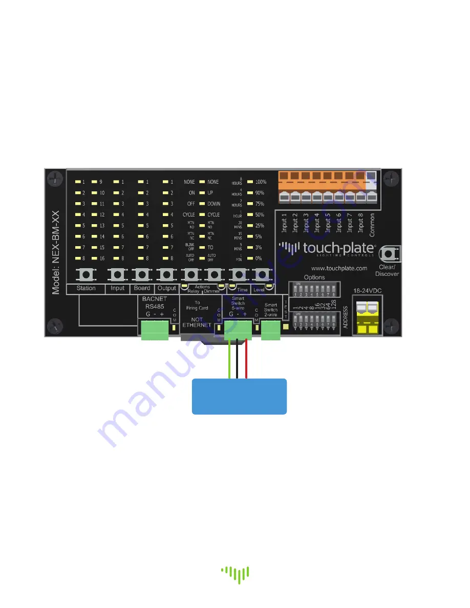 Touch-plate Nexus NEX-MB-XX Скачать руководство пользователя страница 8