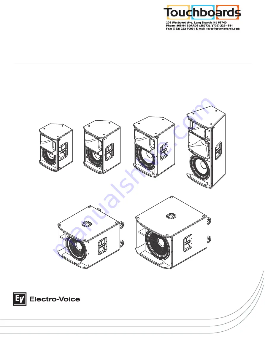 Touchboards ETX SERIES User Manual Download Page 1