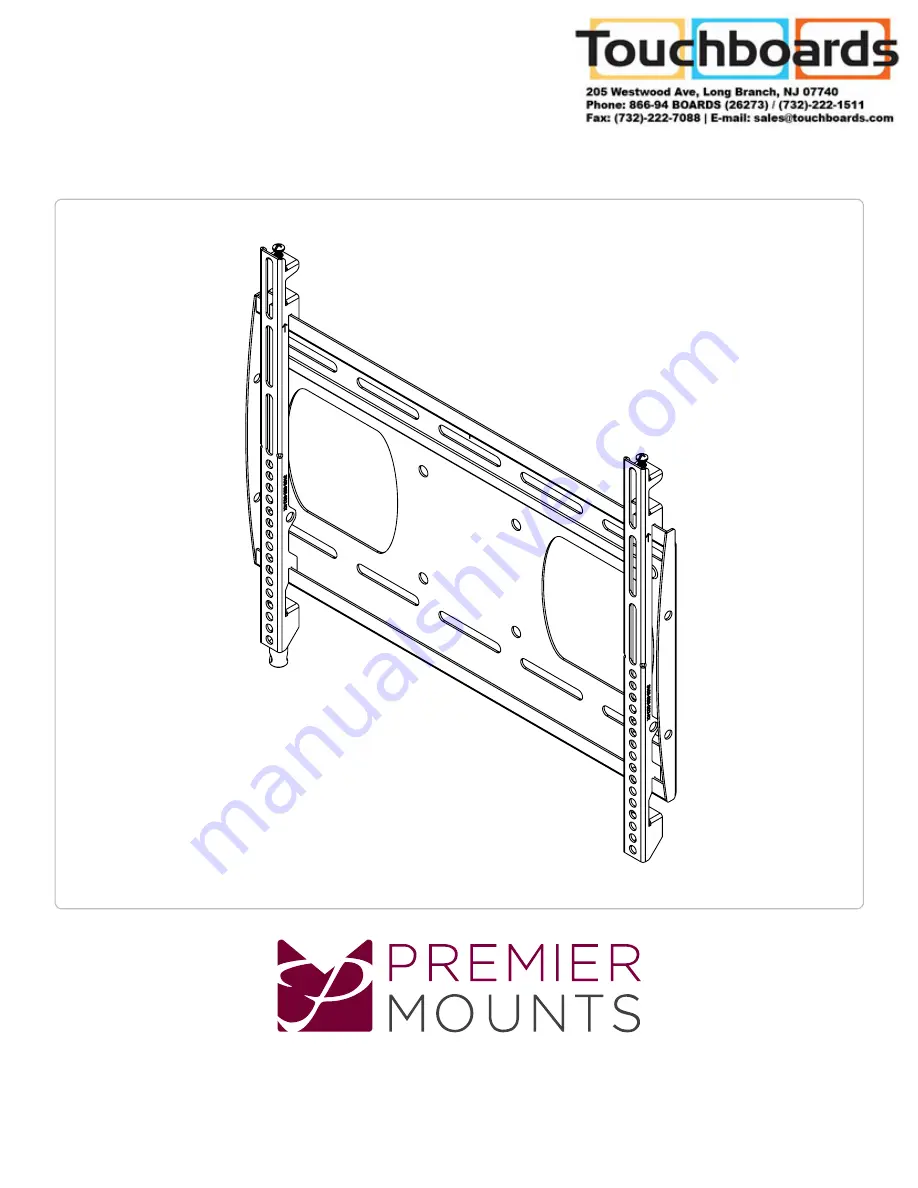 Touchboards PFDM2 Скачать руководство пользователя страница 1