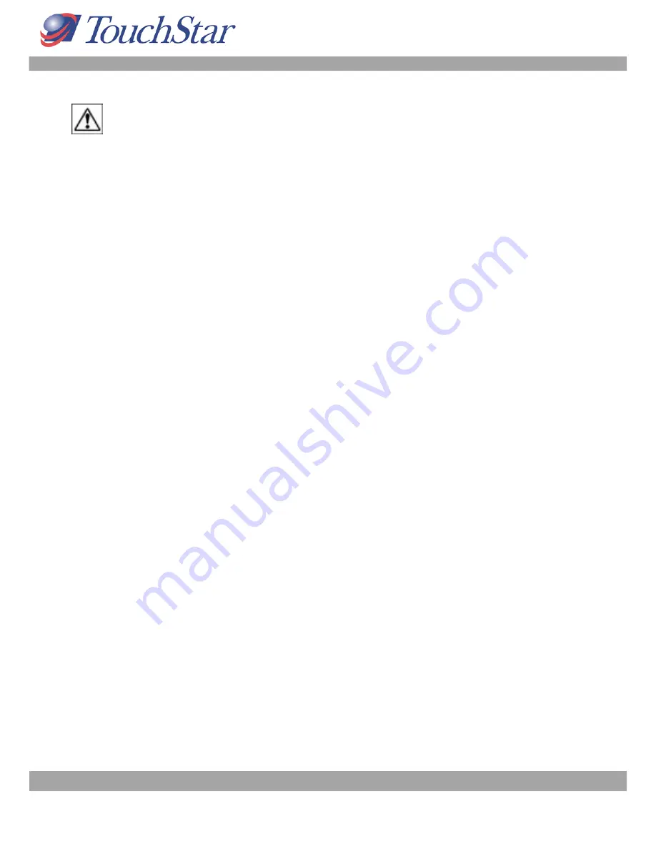 TouchStar TouchPC Hawk II User Manual Download Page 16