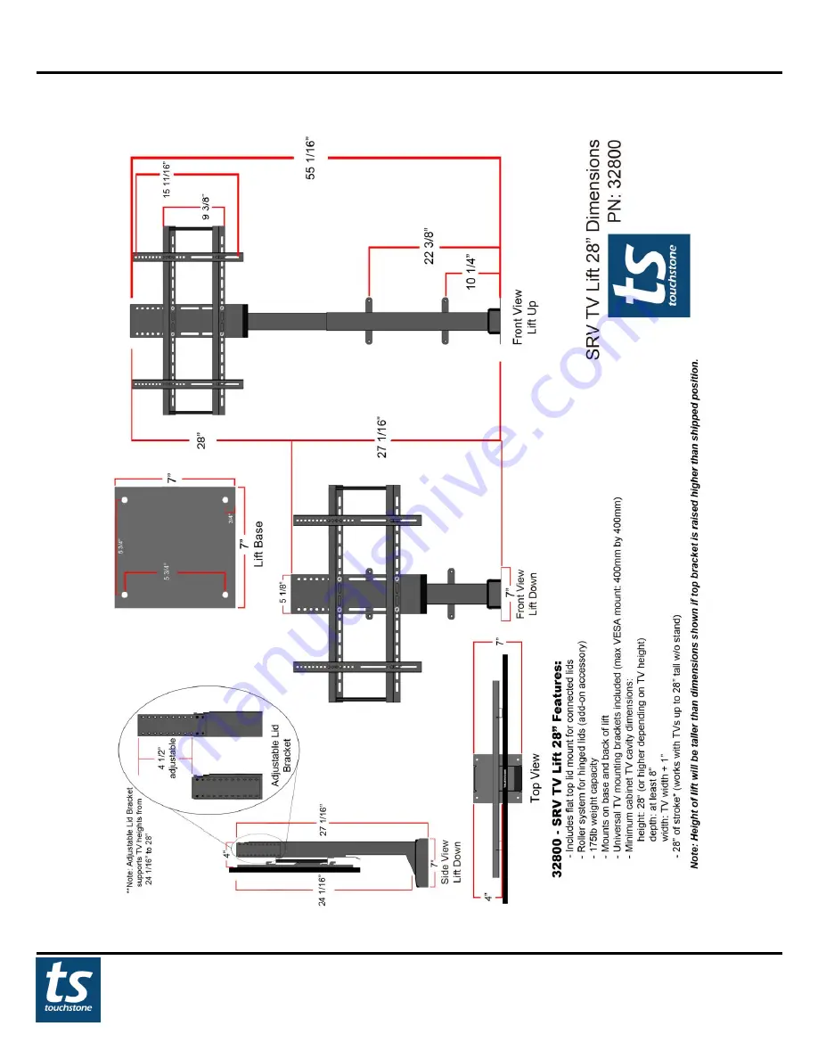 Touchstone 32800 Скачать руководство пользователя страница 7