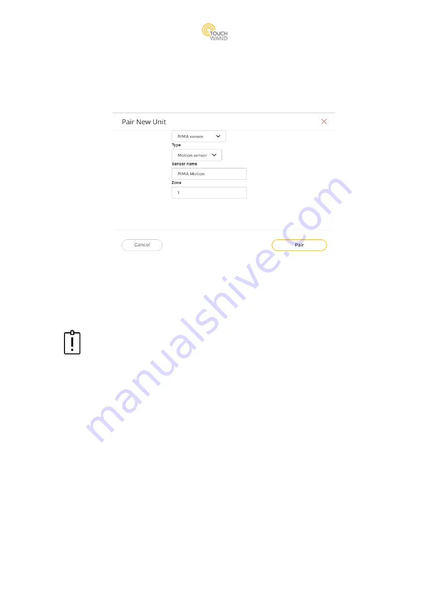 TouchWand Wanderfull Hub User Manual Download Page 65