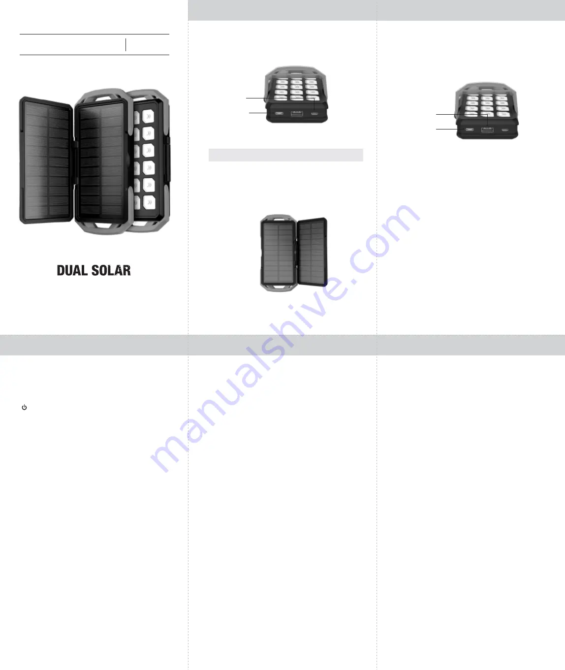 ToughTested DUAL SOLAR SWITCHBACK User Manual Download Page 1