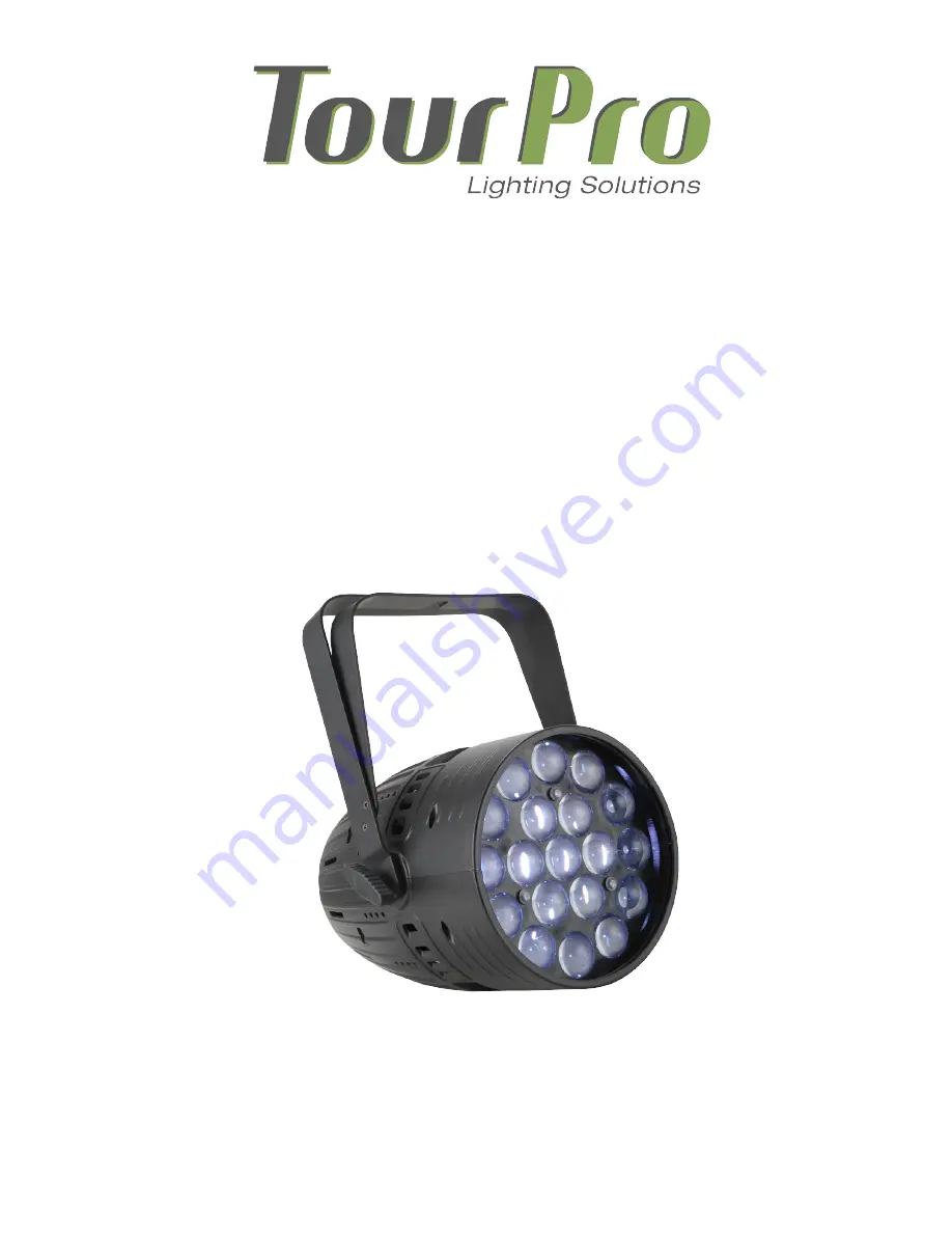 TourPro Lighting MagicPar QZ-1915 Instruction Manual Download Page 1