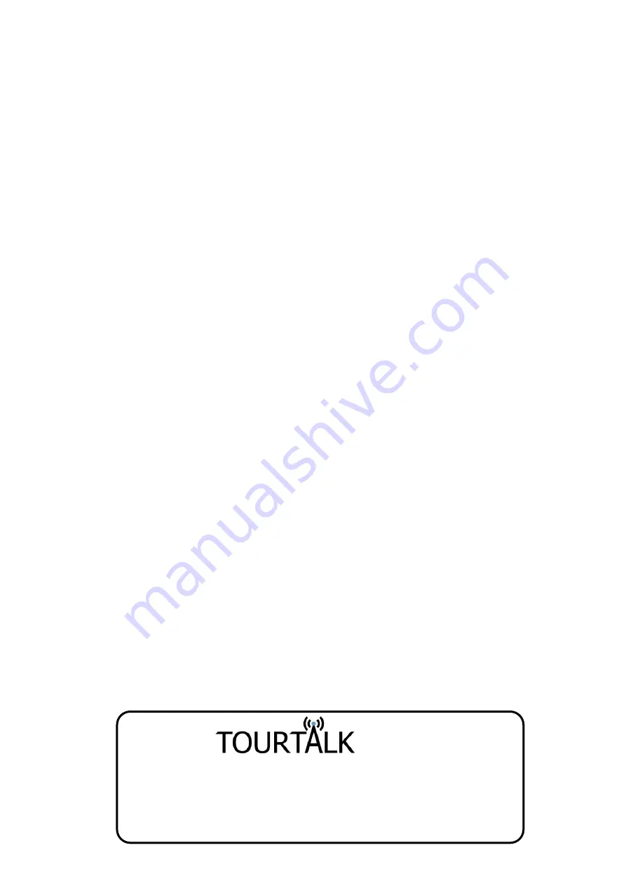 TOURTALK TT 200-R User Manual Download Page 28