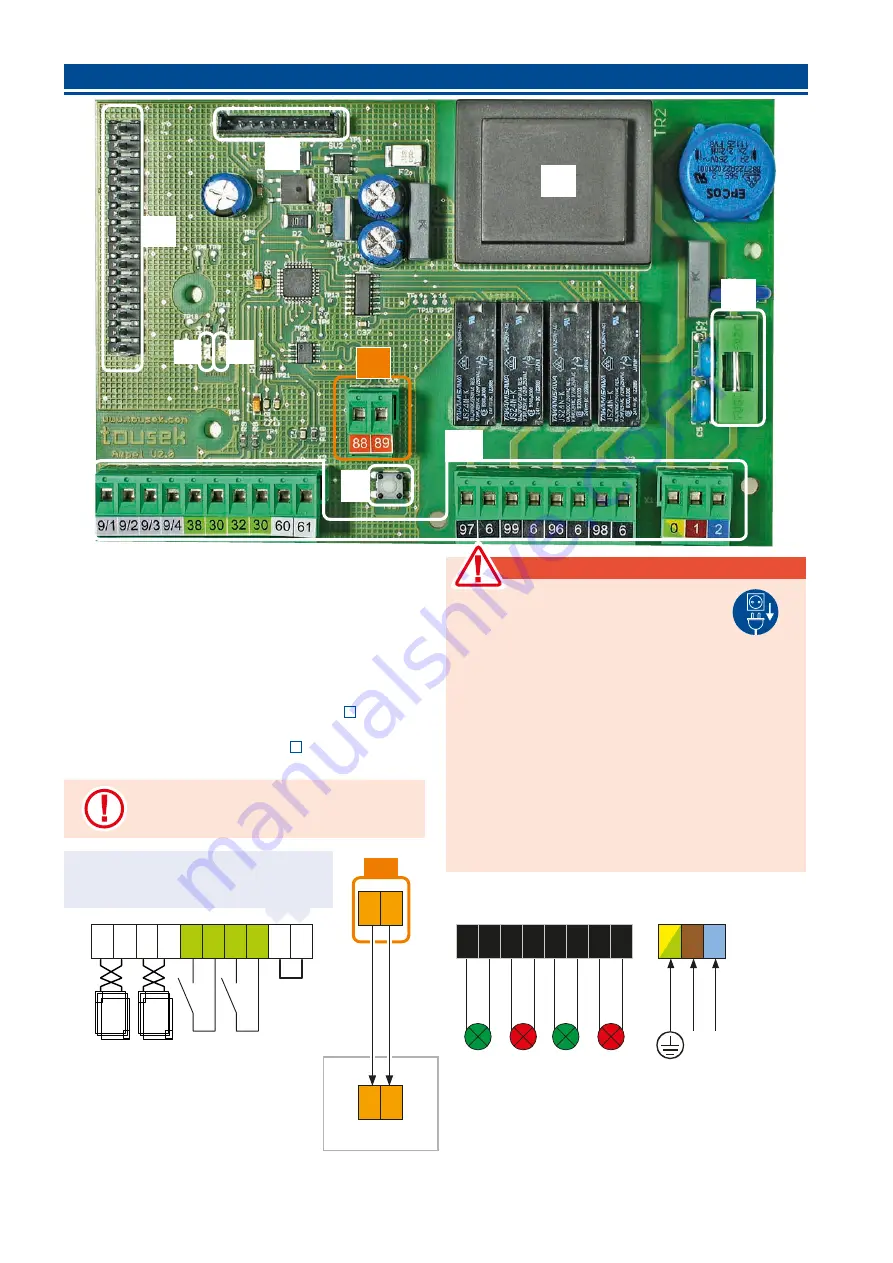 tousek ST 61 Connection And Installation Manual Download Page 6