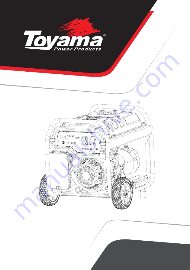 Toyama TG10000CXE Owner'S Manual Download Page 1