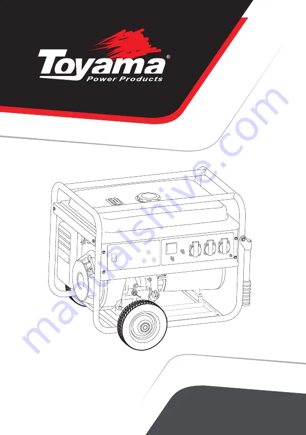 Toyama TG3100CXR Скачать руководство пользователя страница 1