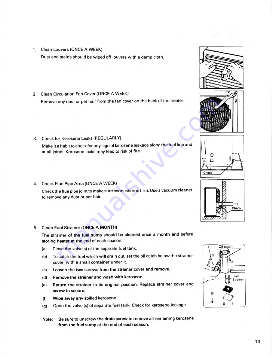 Toyostove Laser 73 I Скачать руководство пользователя страница 13