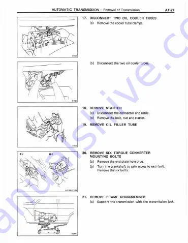 Toyota 1986 Landcuiser Скачать руководство пользователя страница 101