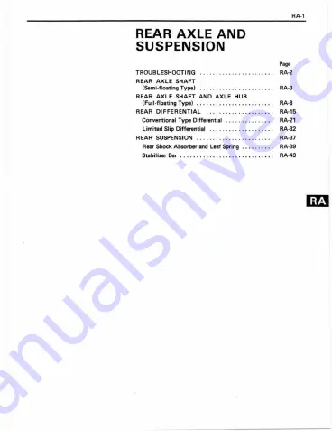 Toyota 1986 Landcuiser Repair Manual Download Page 193