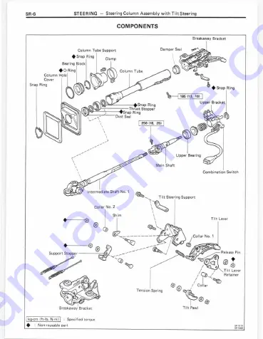 Toyota 1986 Landcuiser Repair Manual Download Page 305