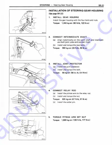 Toyota 1986 Landcuiser Repair Manual Download Page 330