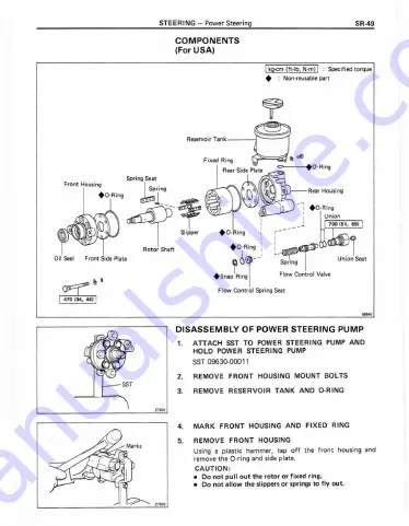 Toyota 1986 Landcuiser Repair Manual Download Page 348