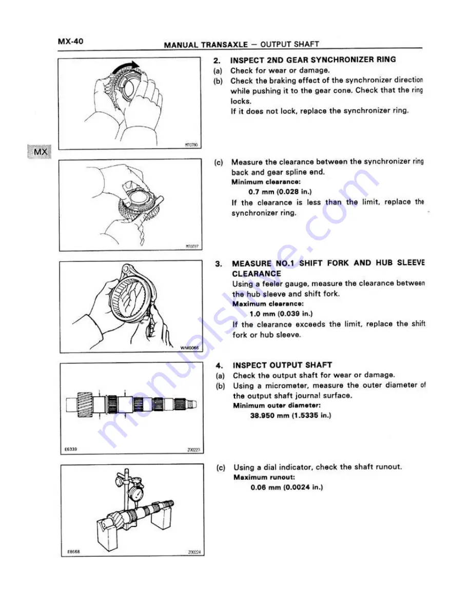 Toyota 1994 CELICA 4wd ST205 Series Supplemental Repair Manual Download Page 76