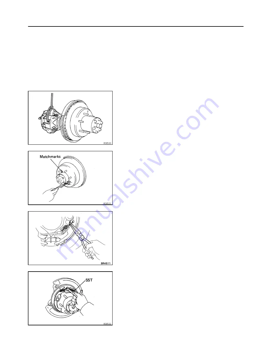 Toyota 1996 LAND CRUISER User Manual Download Page 372