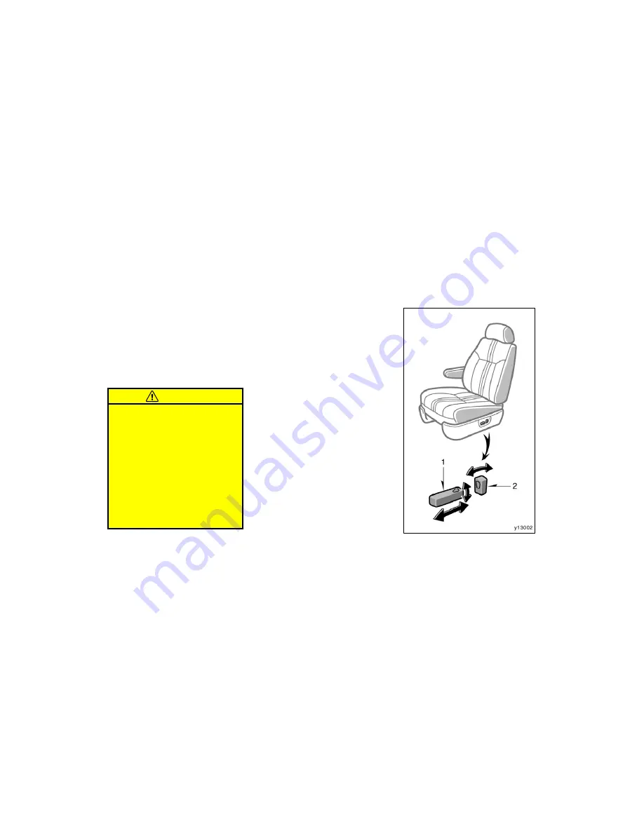 Toyota 1998 Sienna Owner'S Manual Download Page 35