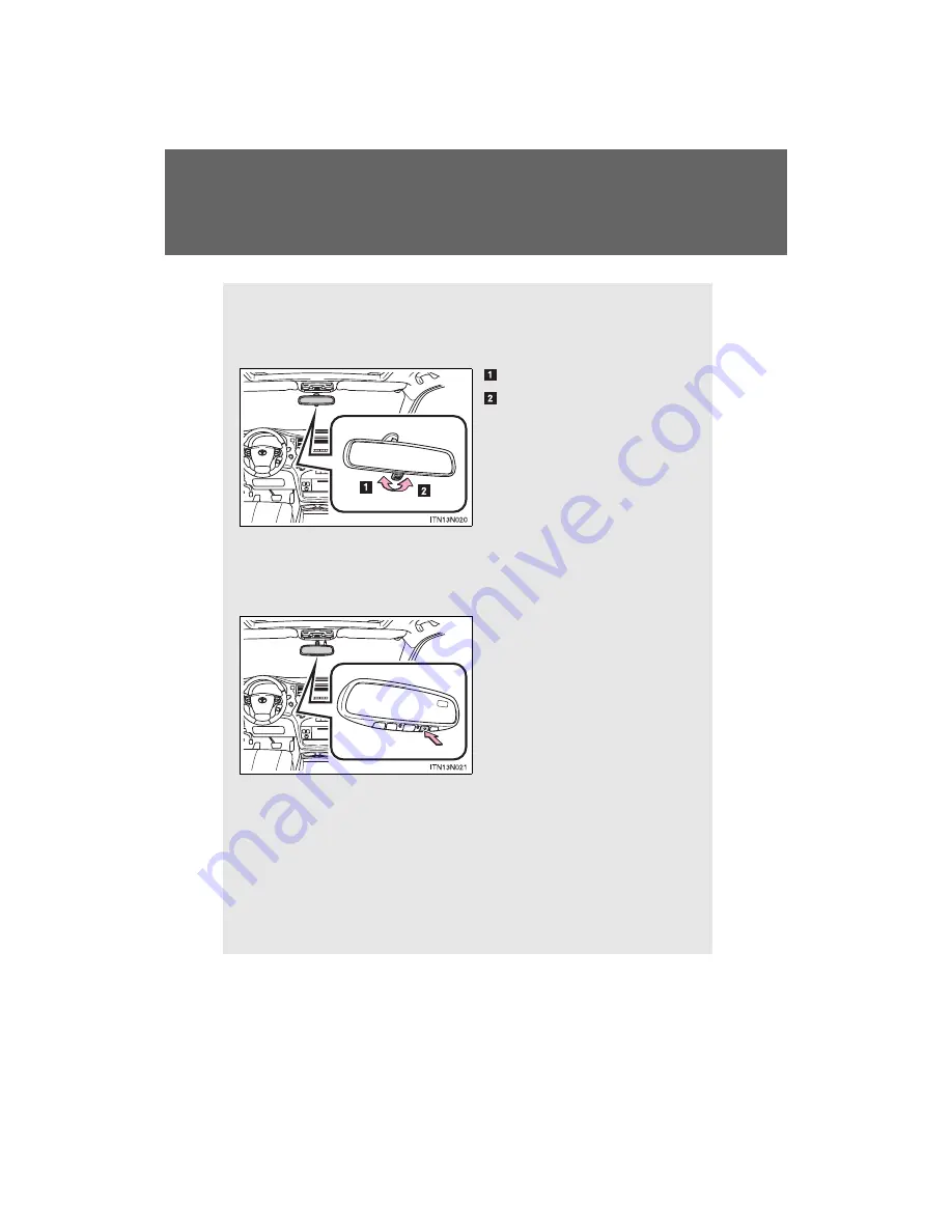 Toyota 2012 Sienna Owner'S Manual Download Page 126