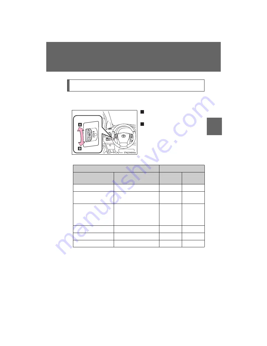 Toyota 2012 Sienna Owner'S Manual Download Page 256