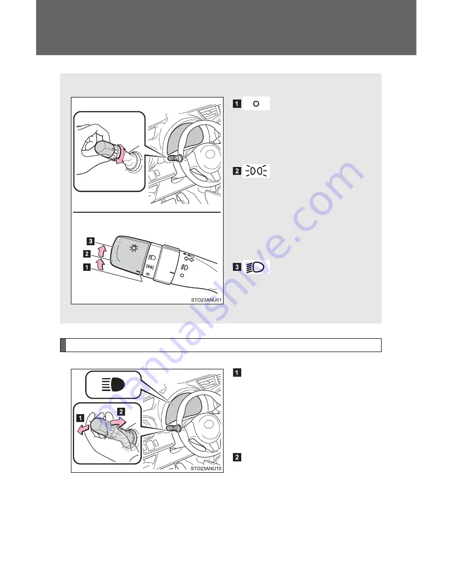 Toyota 2012 Yaris Hatchback Owner'S Manual Download Page 127