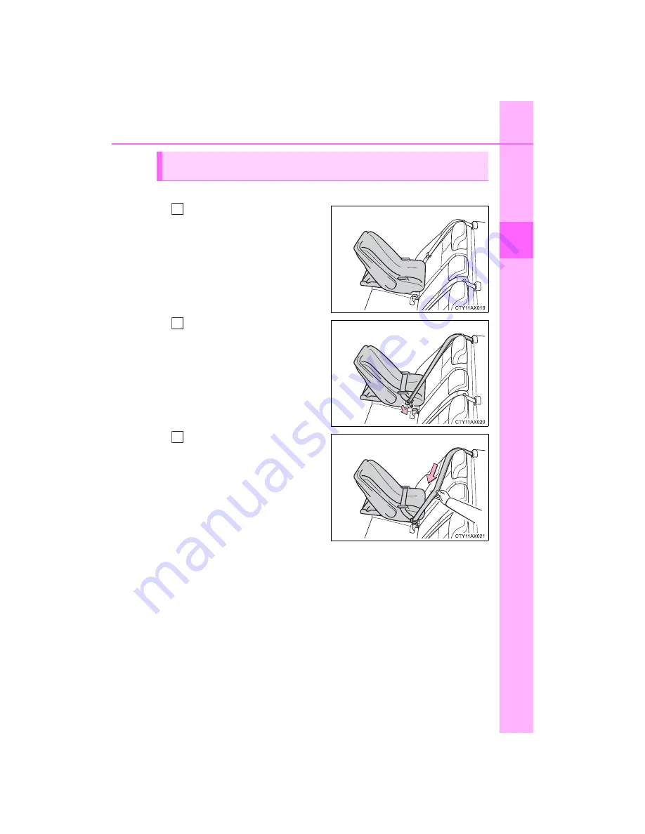 Toyota 2014 Avalon Hybrid Owner'S Manual Download Page 45