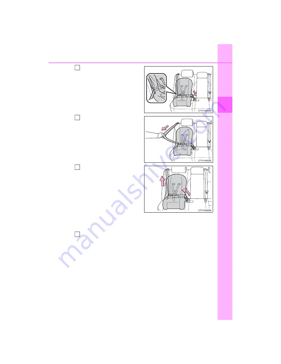 Toyota 2014 Avalon Hybrid Owner'S Manual Download Page 47