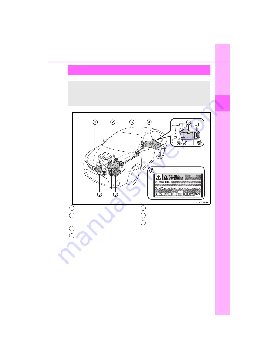 Toyota 2014 Avalon Hybrid Owner'S Manual Download Page 57