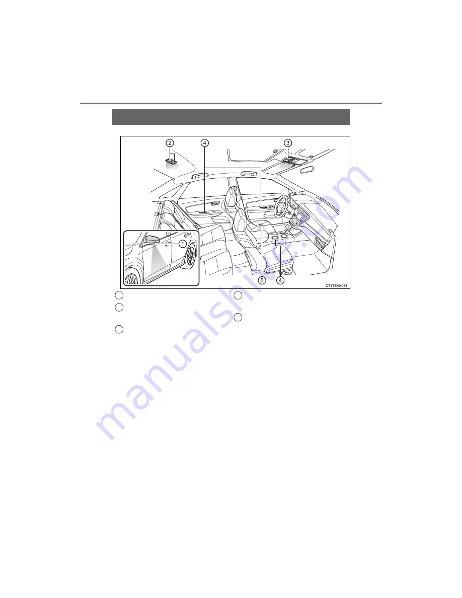 Toyota 2014 Avalon Hybrid Owner'S Manual Download Page 264