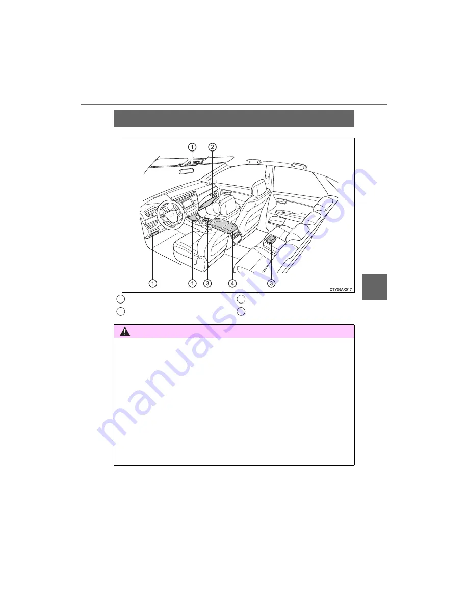 Toyota 2014 Avalon Hybrid Owner'S Manual Download Page 267