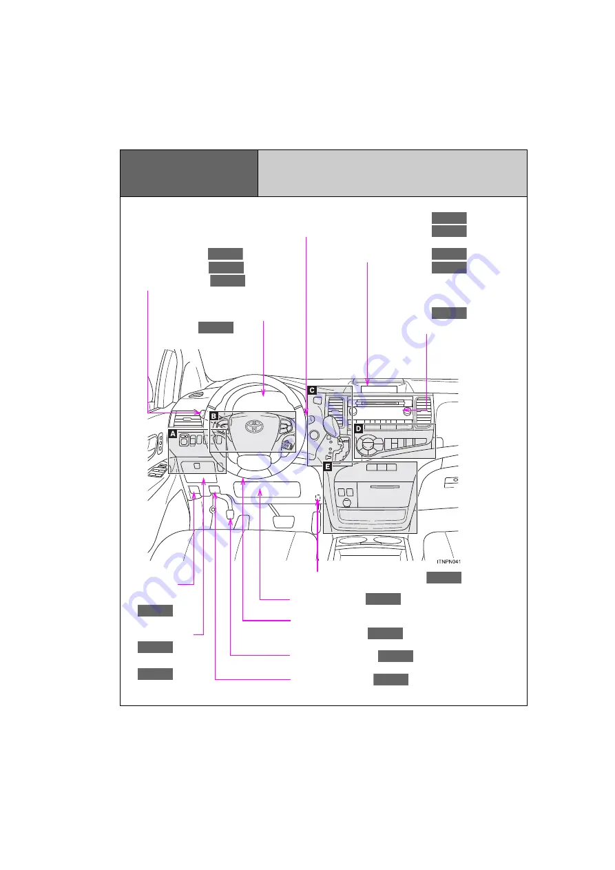 Toyota 2014 Sienna Manual Download Page 16