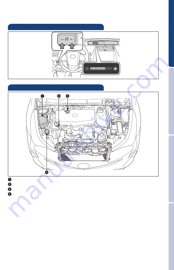 Toyota 2016 Prius Quick Reference Manual Download Page 11