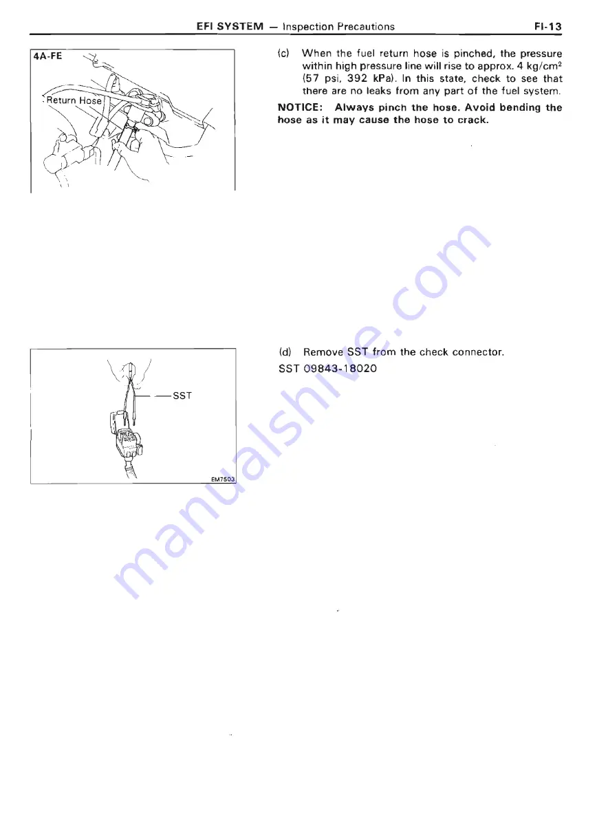 Toyota 4A-FE Repair Manual Download Page 84