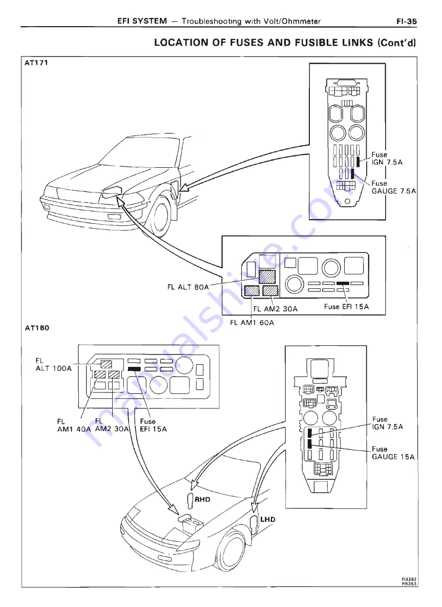 Toyota 4A-FE Repair Manual Download Page 104