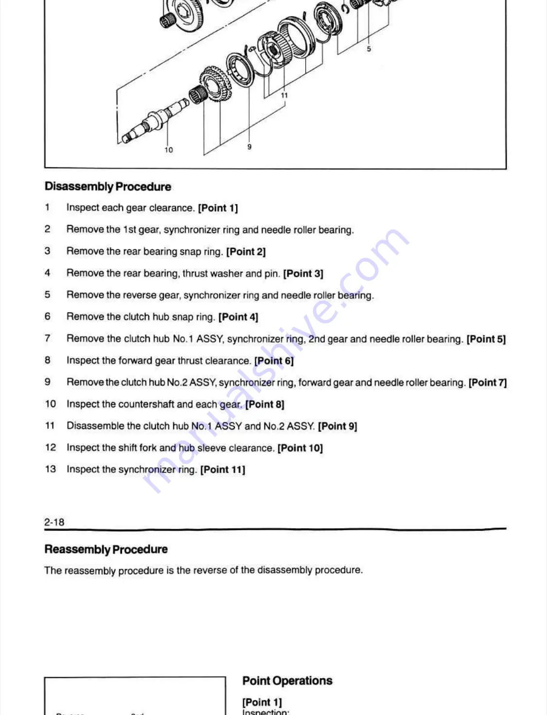 Toyota 7FD 10 Repair Manual Download Page 73