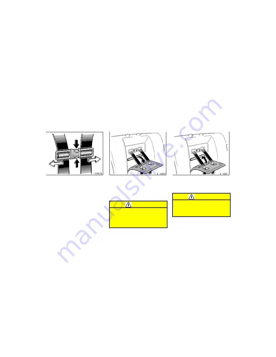 Toyota '99 Camry (4 Gen) Owner'S Manual Download Page 59